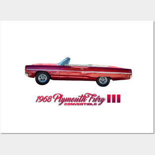 1968 Plymouth Fury III Convertible Posters and Art